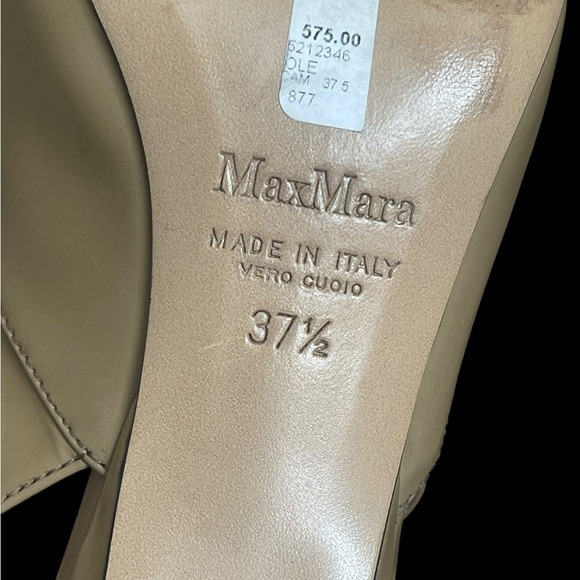 MaxMara sling backs court chain heels Slingback size 7.5(37.5) - Picture 11 of 14